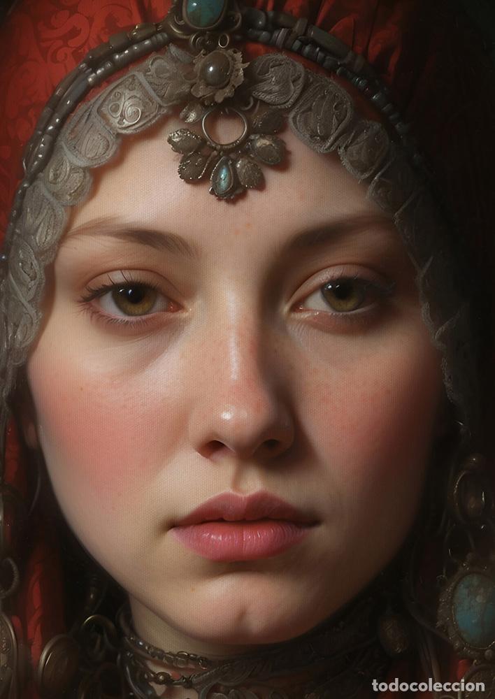 Otros objetos de arte: GOTHEL - IMPRESI&Oacute;N EN LIENZO DE ALGOD&Oacute;N ( 73 X 54 cm ) - Foto 2