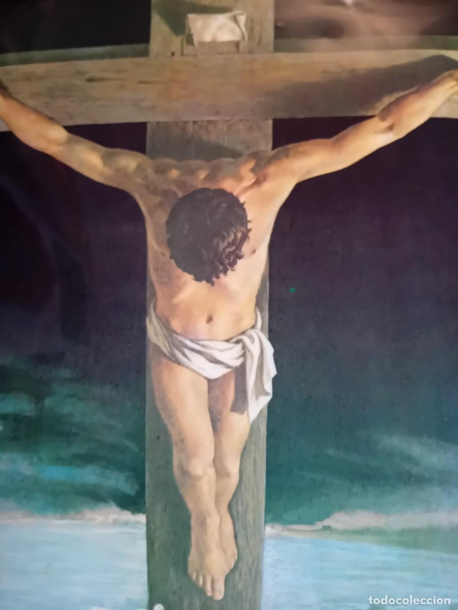 Otros objetos de arte: Cristo de Dal&iacute; esmalte - Foto 2