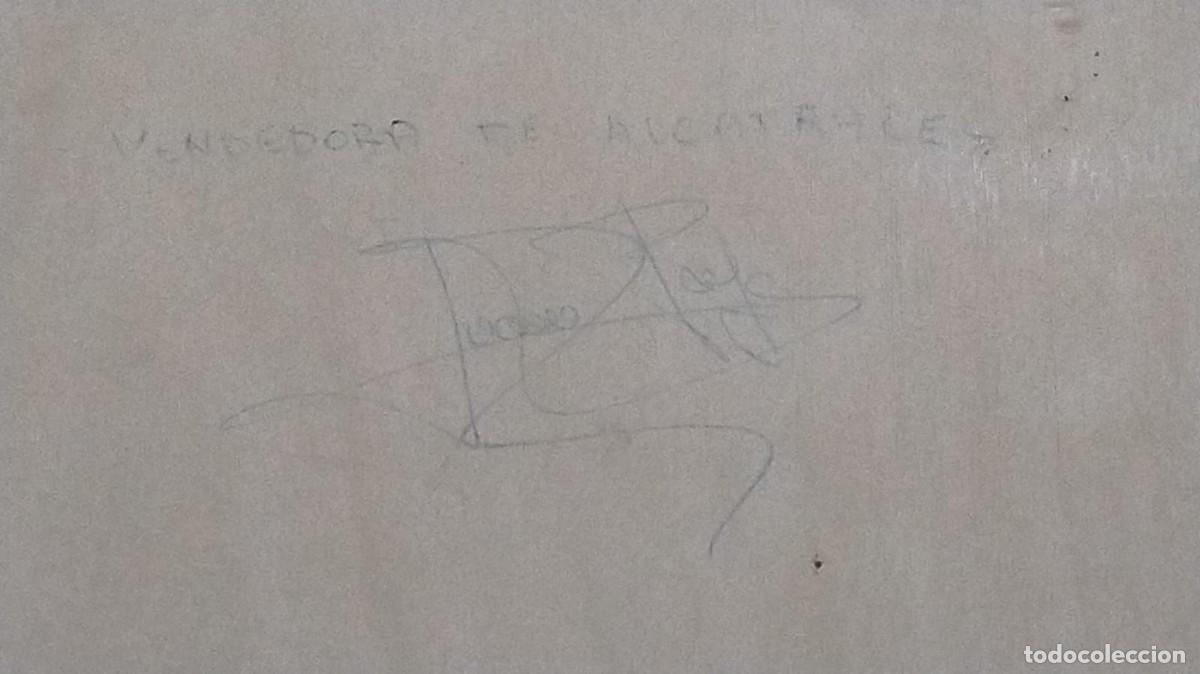 Otros objetos de arte: CUADRO REALIZADO A MANO CREO EN CORCHE. VER. - Foto 3
