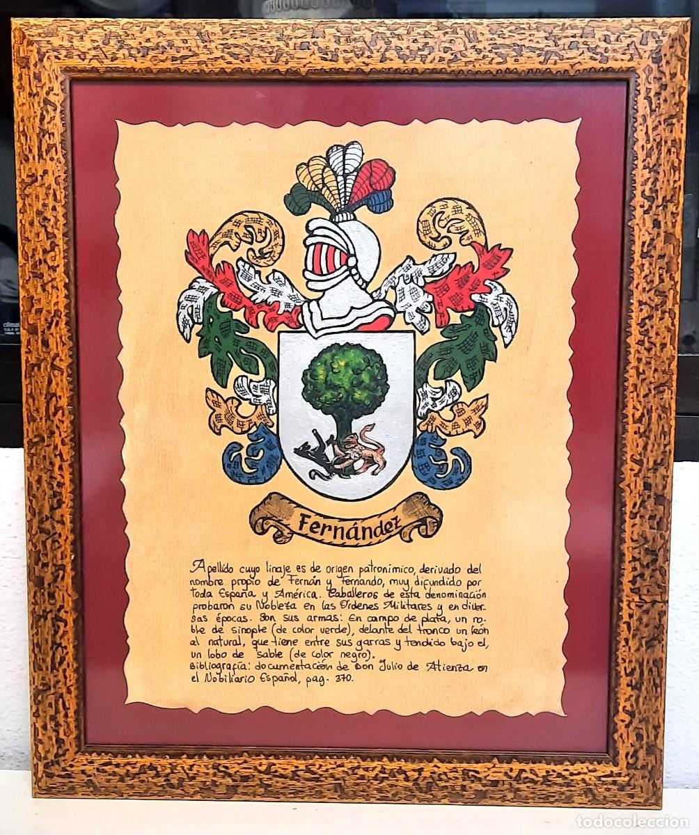 Otros objetos de arte: CUADRO EMARCADO FERNANDEZ 46 X 55 - Foto 1