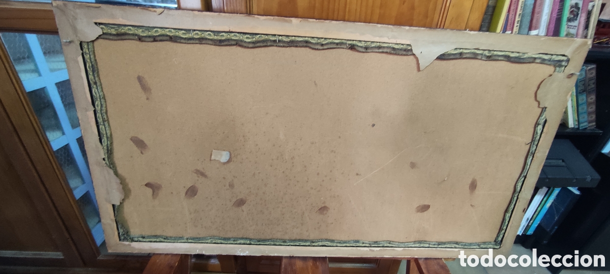 Otros objetos de arte: Cuadro, Antiguo tapiz escenas rurales - Foto 11