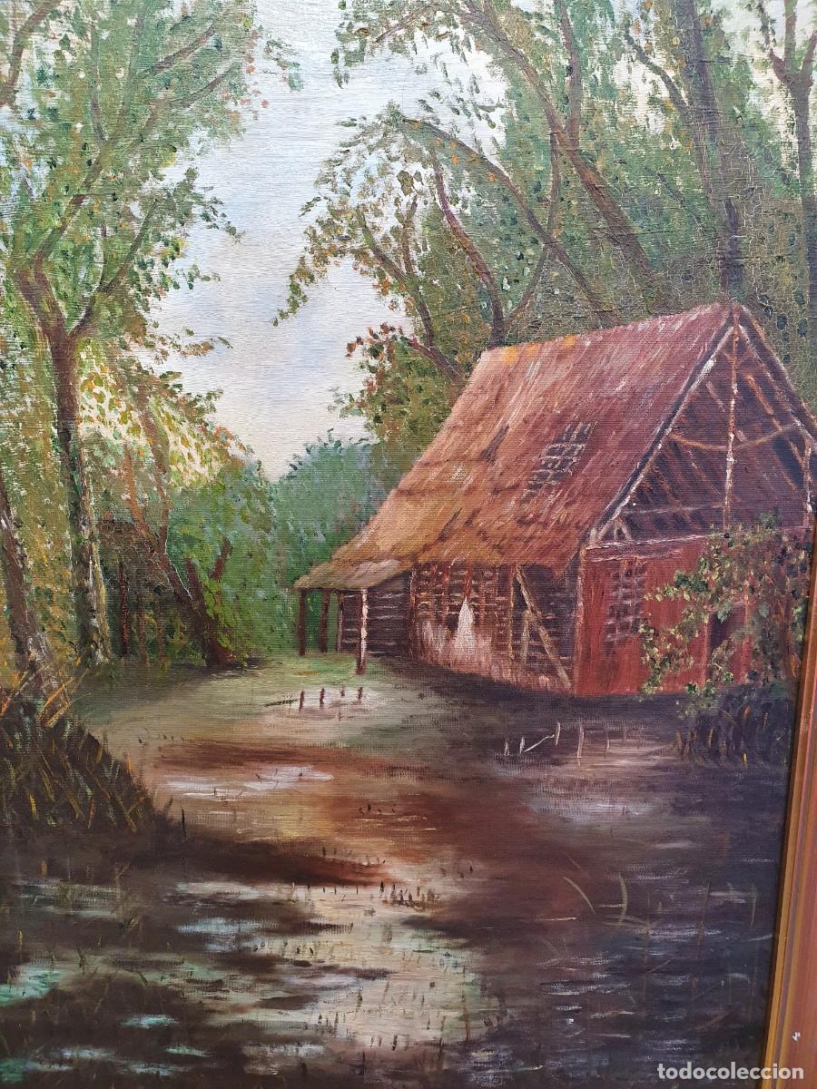 Otros objetos de arte: - Oleo sobre lienzo enmarcado - Foto 2