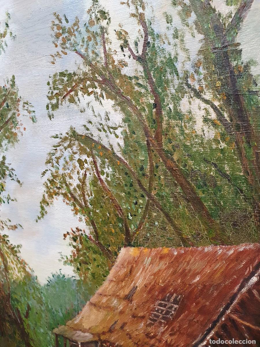 Otros objetos de arte: - Oleo sobre lienzo enmarcado - Foto 3
