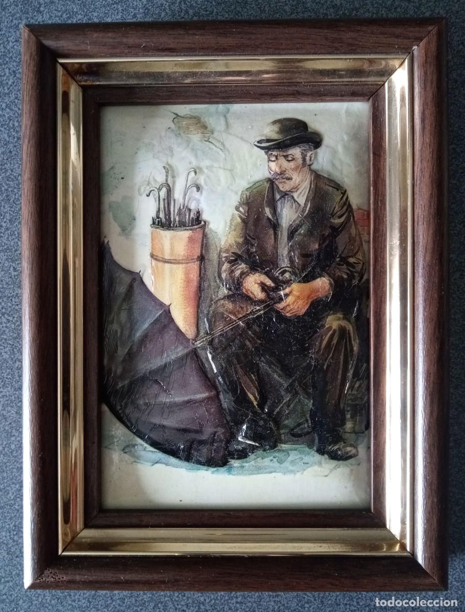 Otros objetos de arte: Cuadro relieve esmaltado - Foto 1