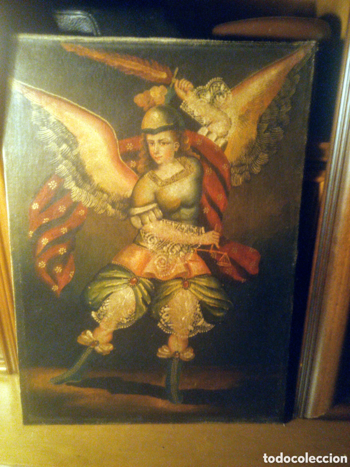 Otros objetos de arte: Pareja de arcangeles - Foto 4