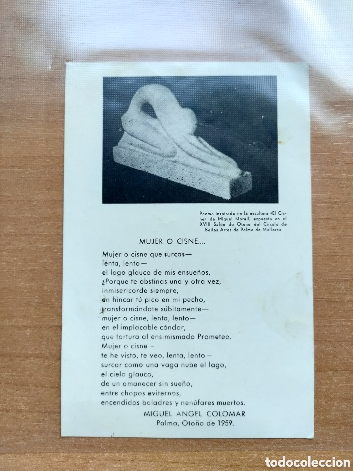 Otros objetos de arte: Miguel &Aacute;ngel Colomar - Foto 1