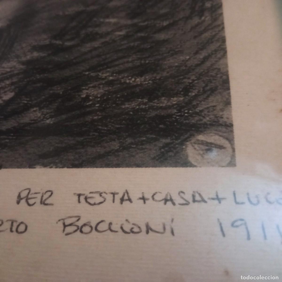 Otros objetos de arte: Head + House + Light by Umberto Boccioni - Foto 12
