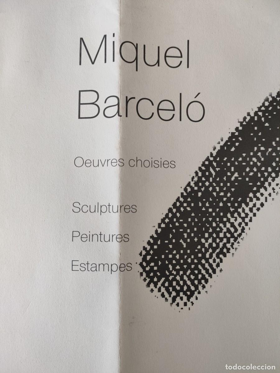 Otros objetos de arte: Miquel Barcel&oacute; cartel 1998 - Foto 2