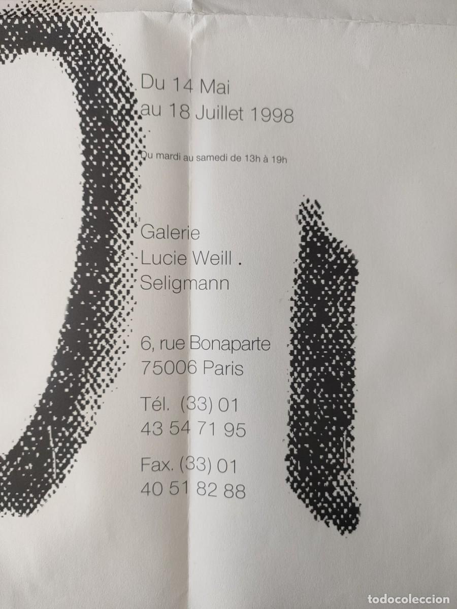 Otros objetos de arte: Miquel Barcel&oacute; cartel 1998 - Foto 3