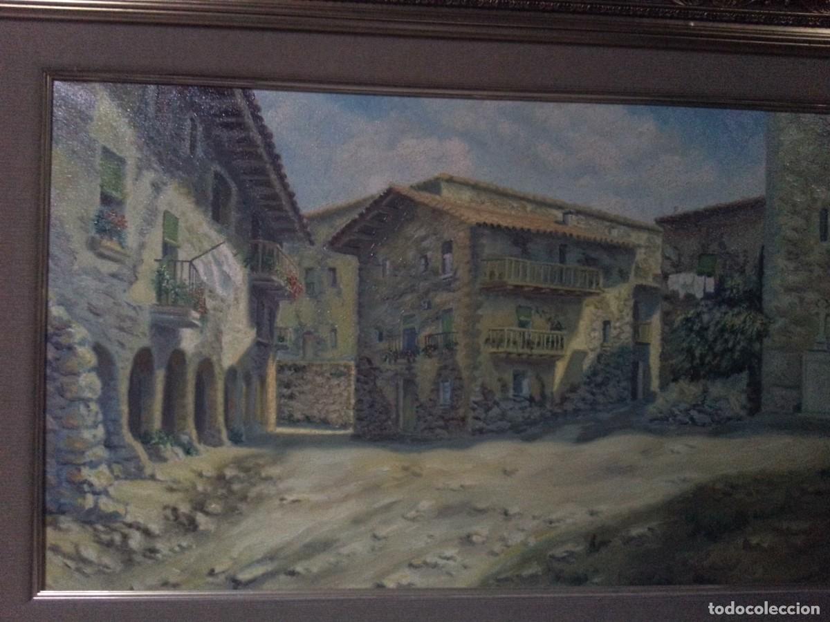 Otros objetos de arte: Cuadro de artista Catal&aacute;n desconocido. - Foto 2