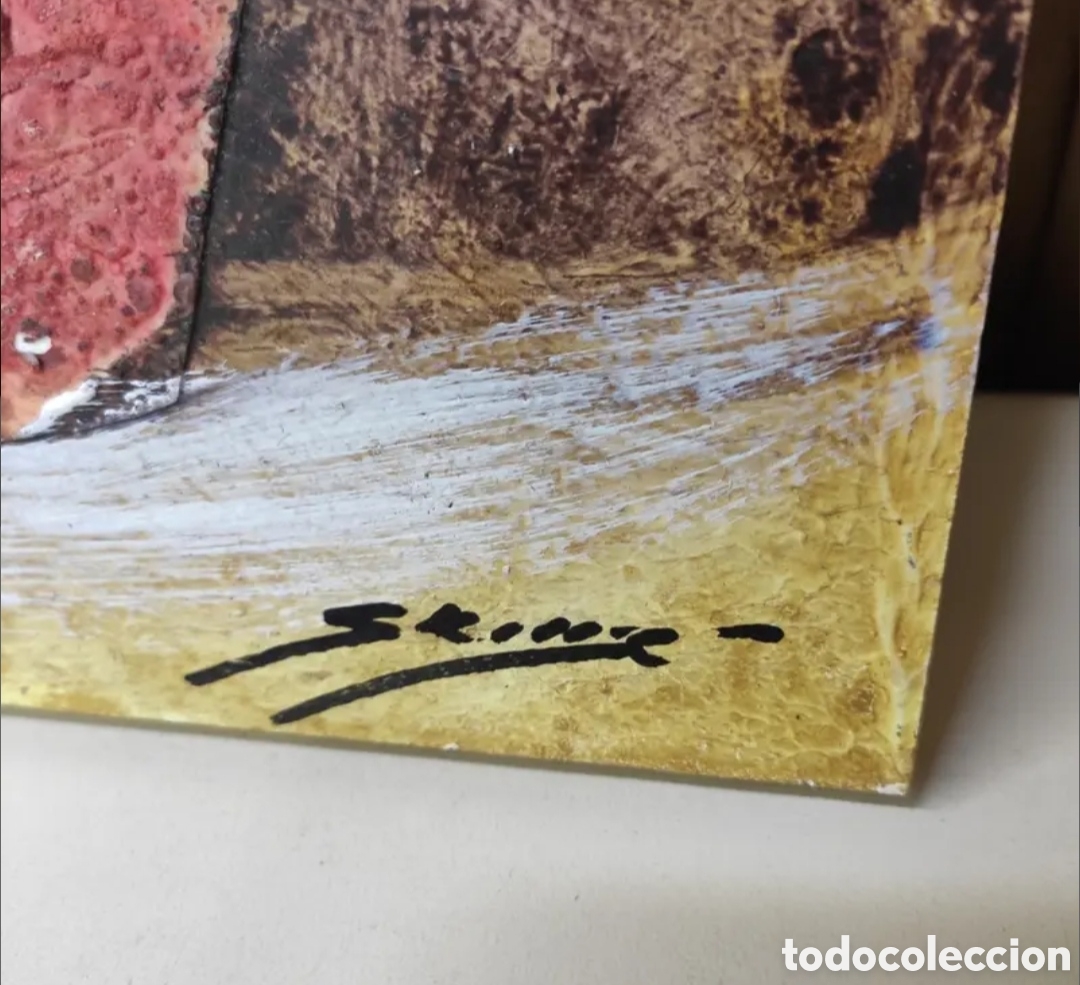 Otros objetos de arte: Cuadro pintura bodeg&oacute;n. - Foto 2