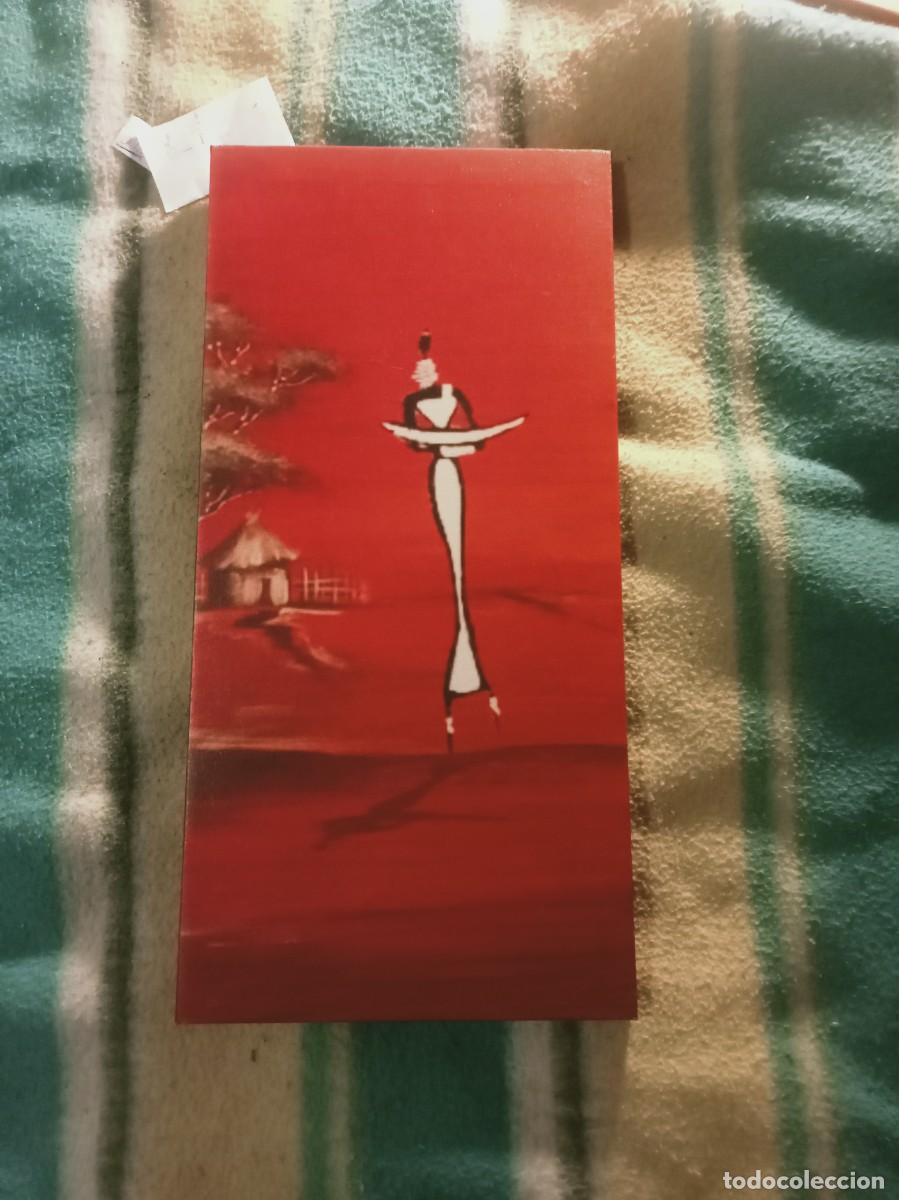 Otros objetos de arte: Cuadro &eacute;tnico africano - Foto 1