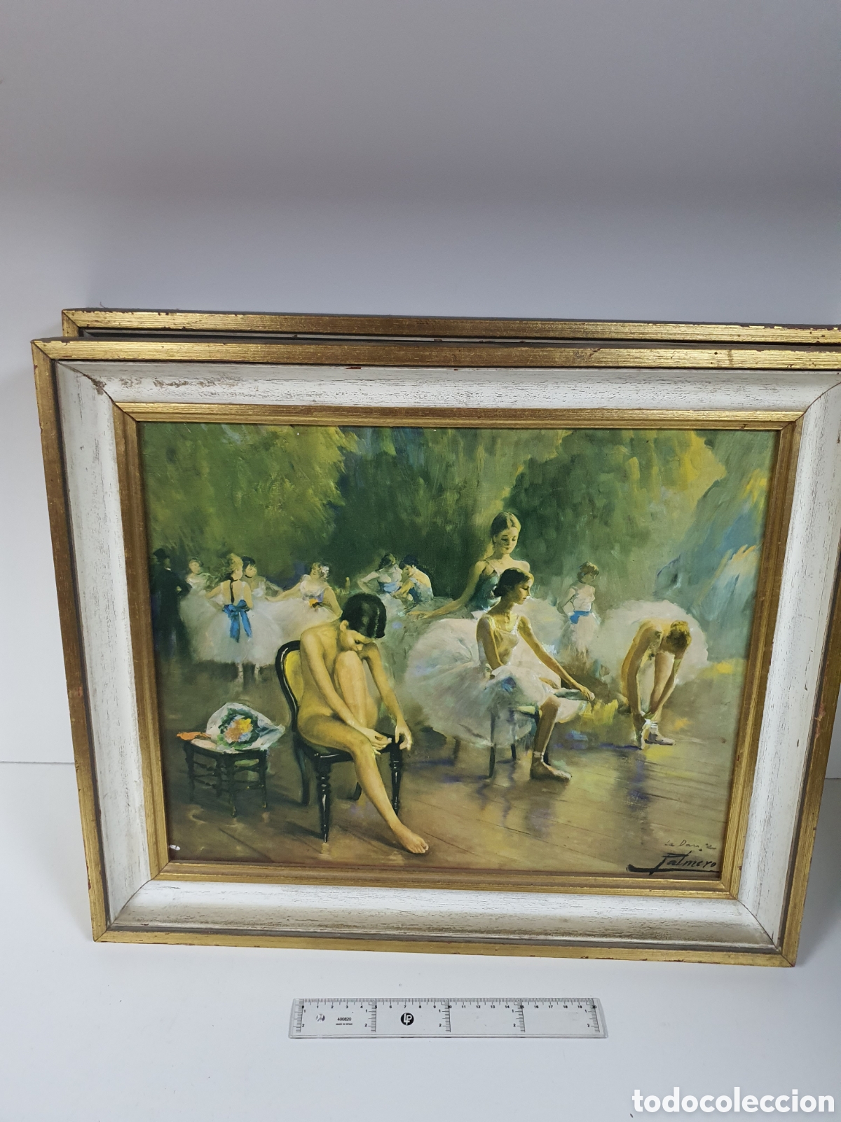 Otros objetos de arte: Olesa sobre madera palmero - Foto 1