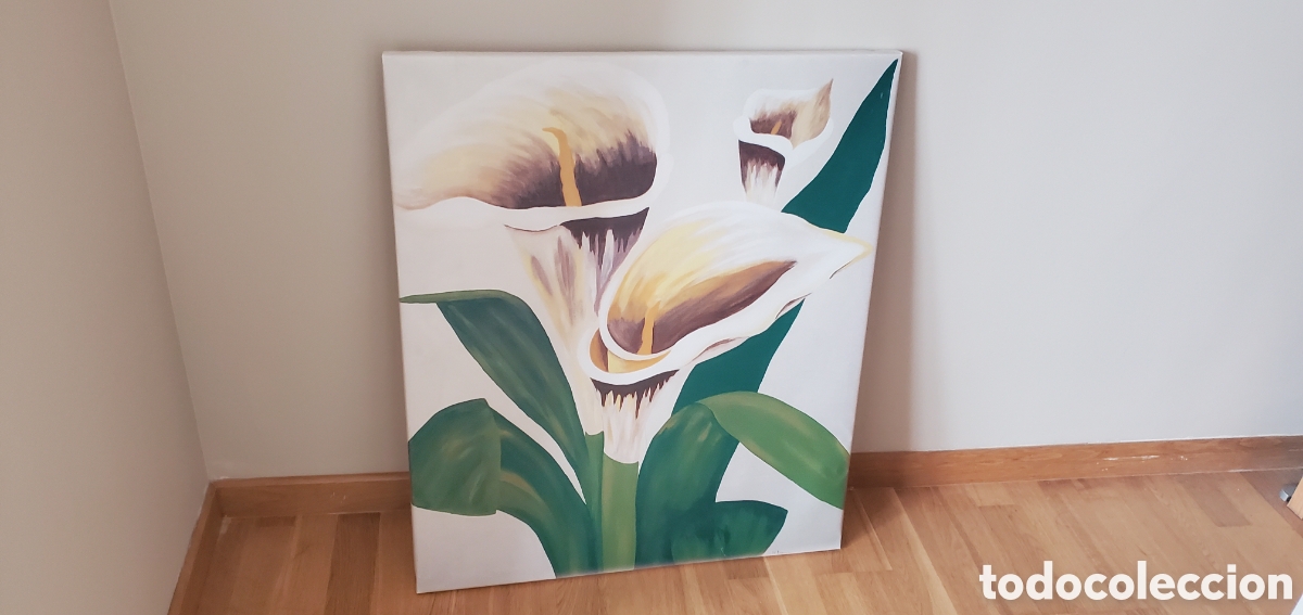 Otros objetos de arte: Cuadro lirios - Foto 1