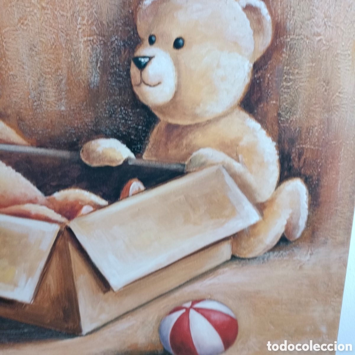 Otros objetos de arte: Cuadro lamina de ositos - Foto 2