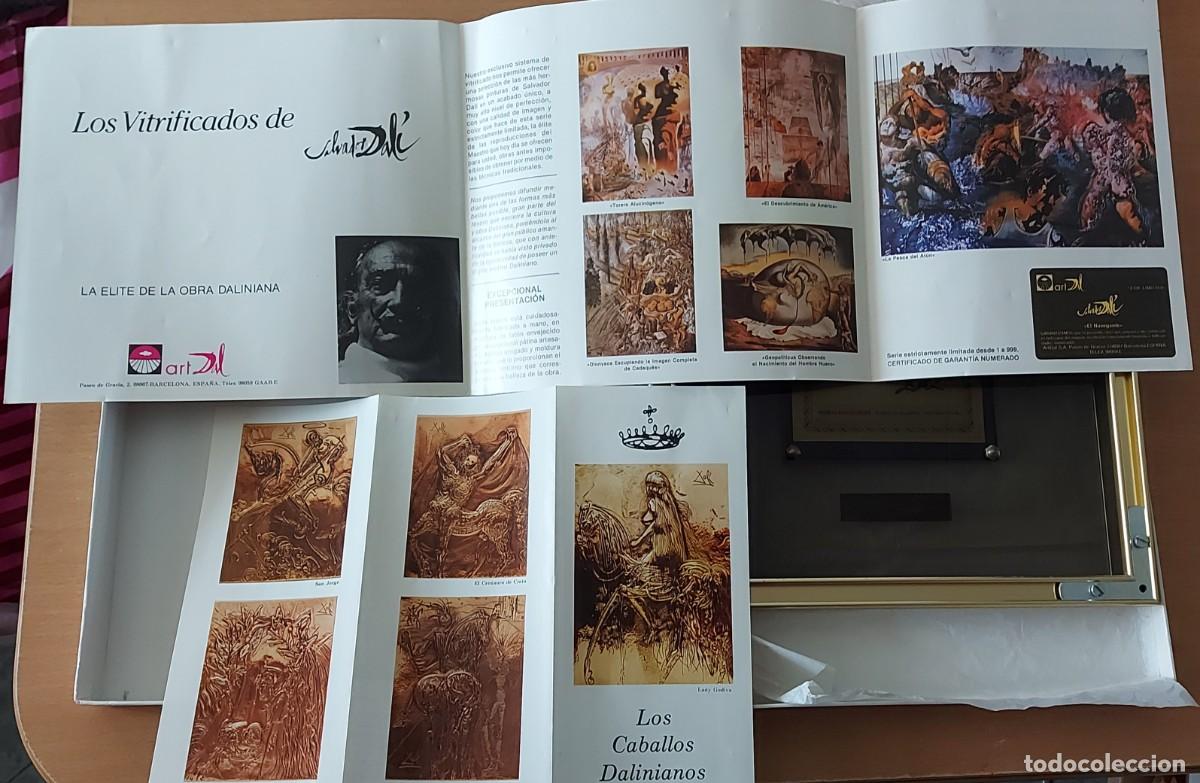 Otros objetos de arte: CUADRO DALI GALATEA DE LAS ESFERAS A&Ntilde;O 1981 CADAQUES - Foto 5