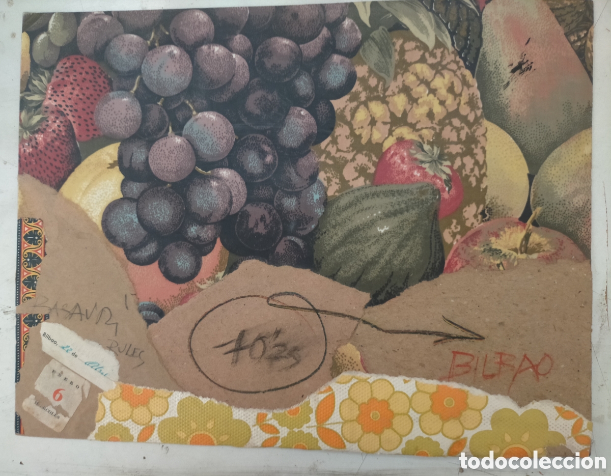 Otros objetos de arte: Collage sobre formica. - Foto 1