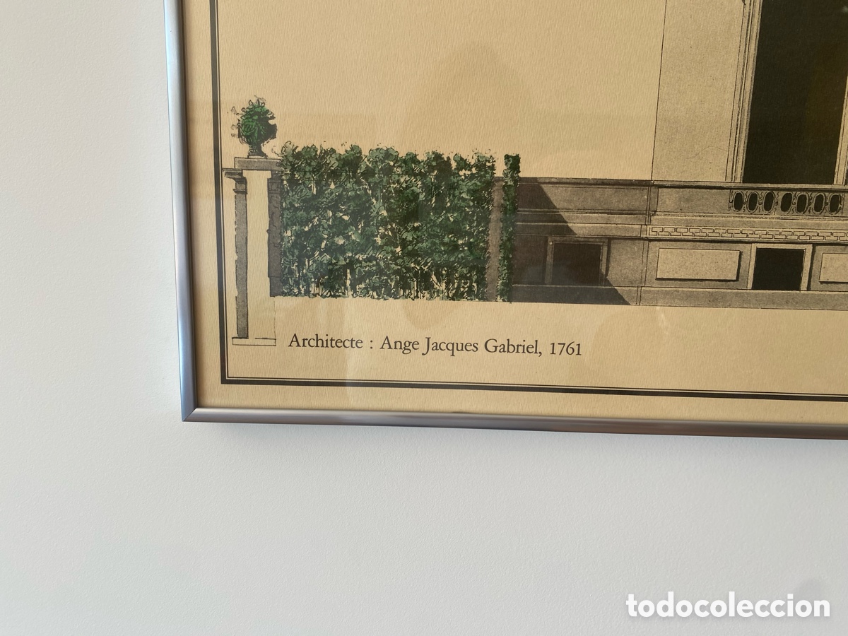 Otros objetos de arte: CUADRONLAMINA LE PETIT TRIANON - Foto 2