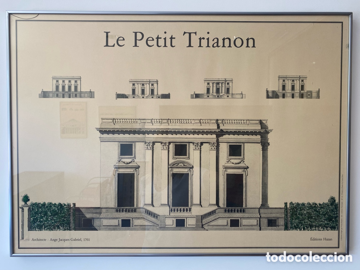Otros objetos de arte: CUADRONLAMINA LE PETIT TRIANON - Foto 1