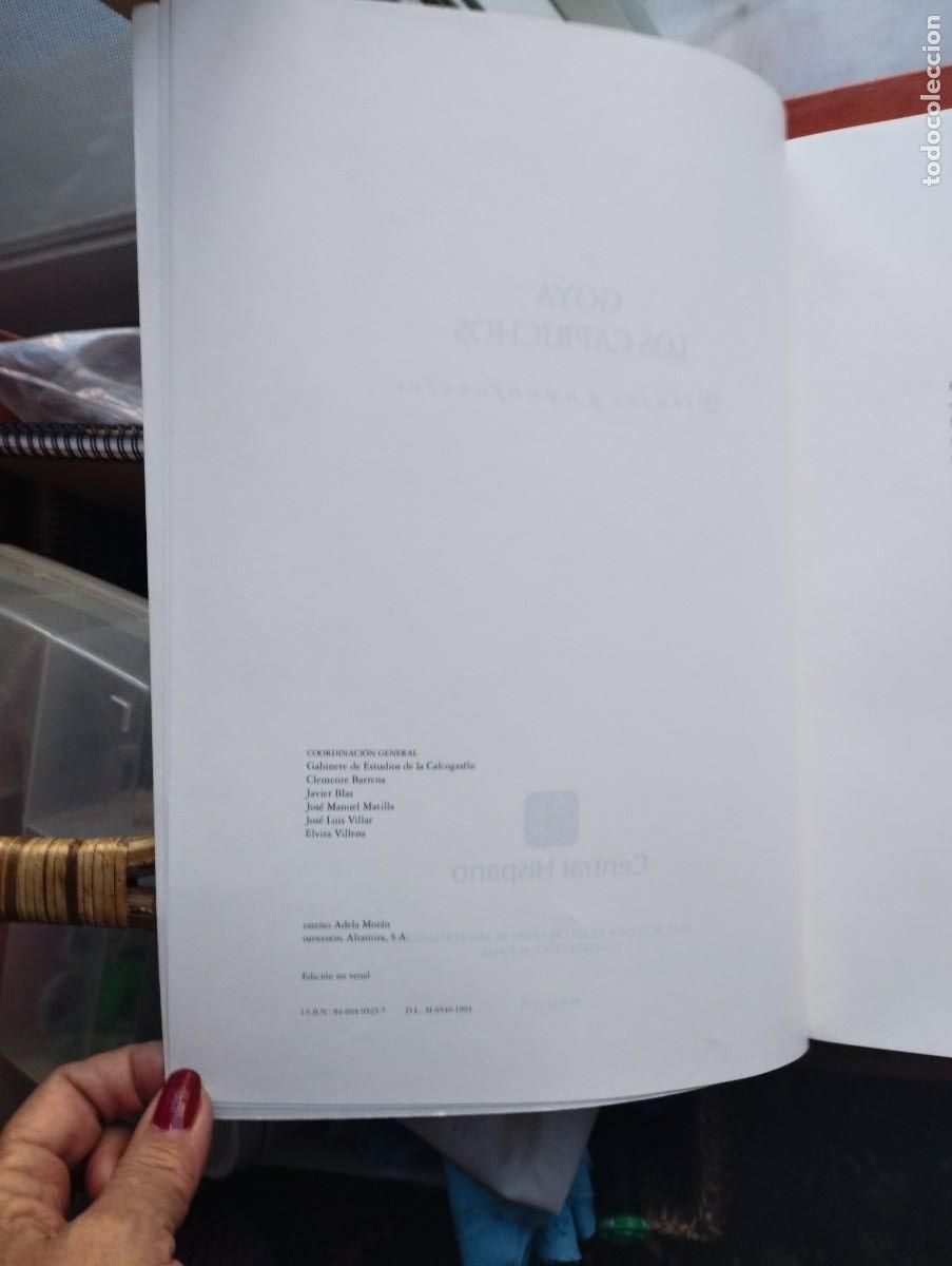 Otros objetos de arte: Libro Los Caprichos de Goya, edici&oacute;n no venal limitada - Foto 3