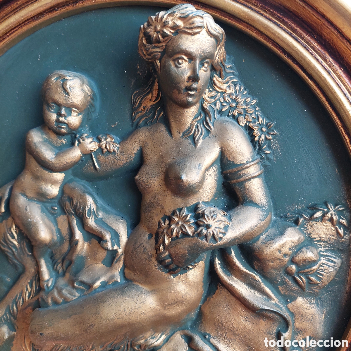 Otros objetos de arte: 2 Cuadros relieve.figura - Foto 8