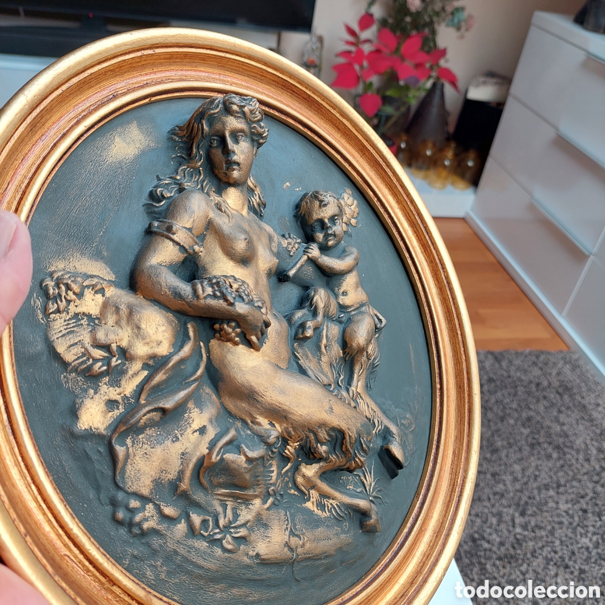 Otros objetos de arte: 2 Cuadros relieve.figura - Foto 12