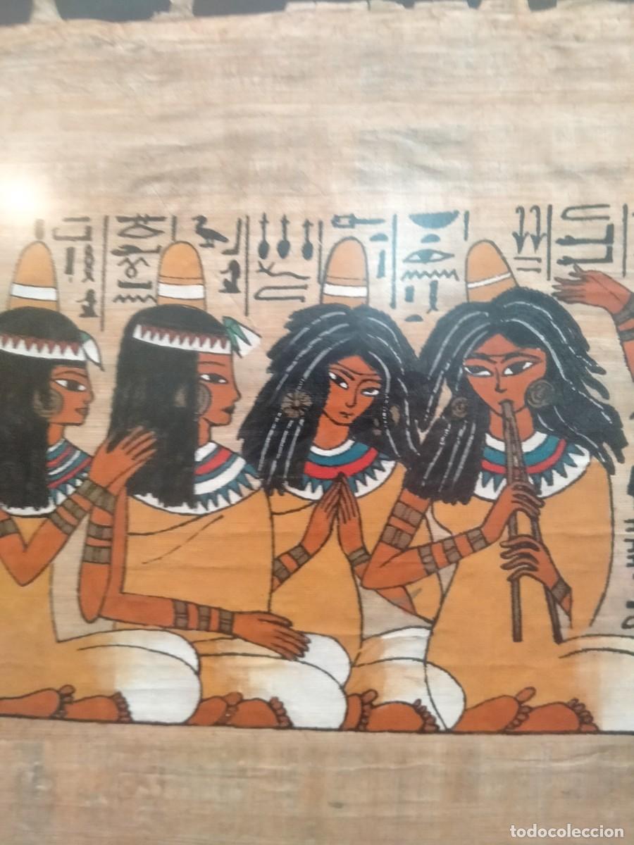 Otros objetos de arte: Bonito pergamino enmarcado. - Foto 3