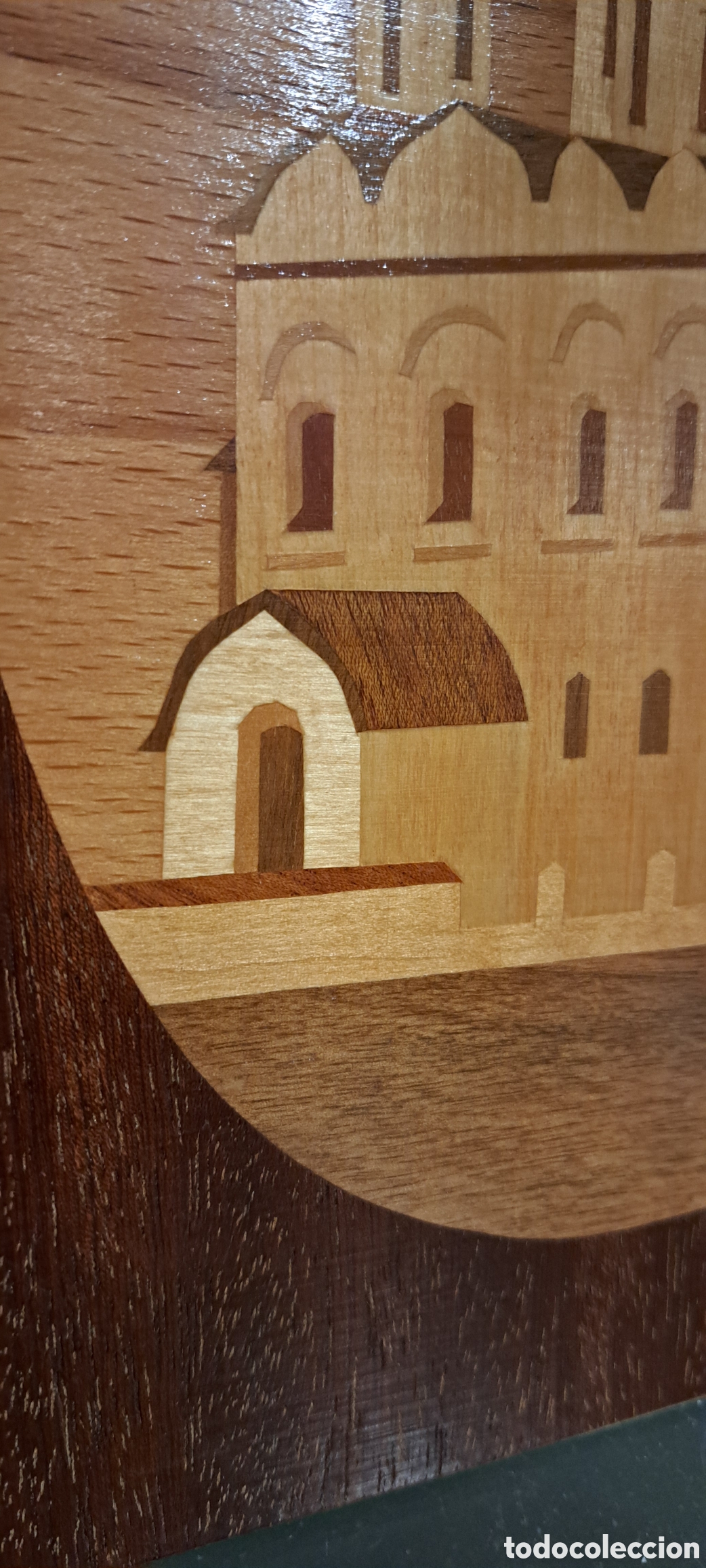 Otros objetos de arte: Cuadro Marqueter&iacute;a madera - Foto 3