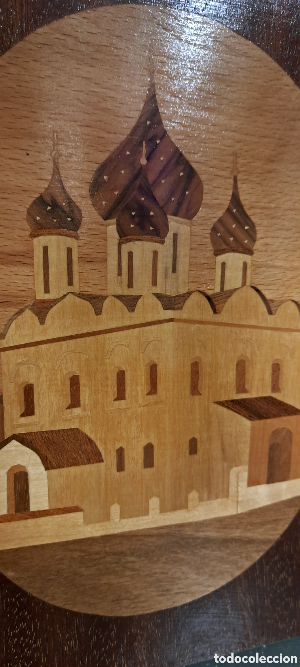 Otros objetos de arte: Cuadro Marqueter&iacute;a madera - Foto 5
