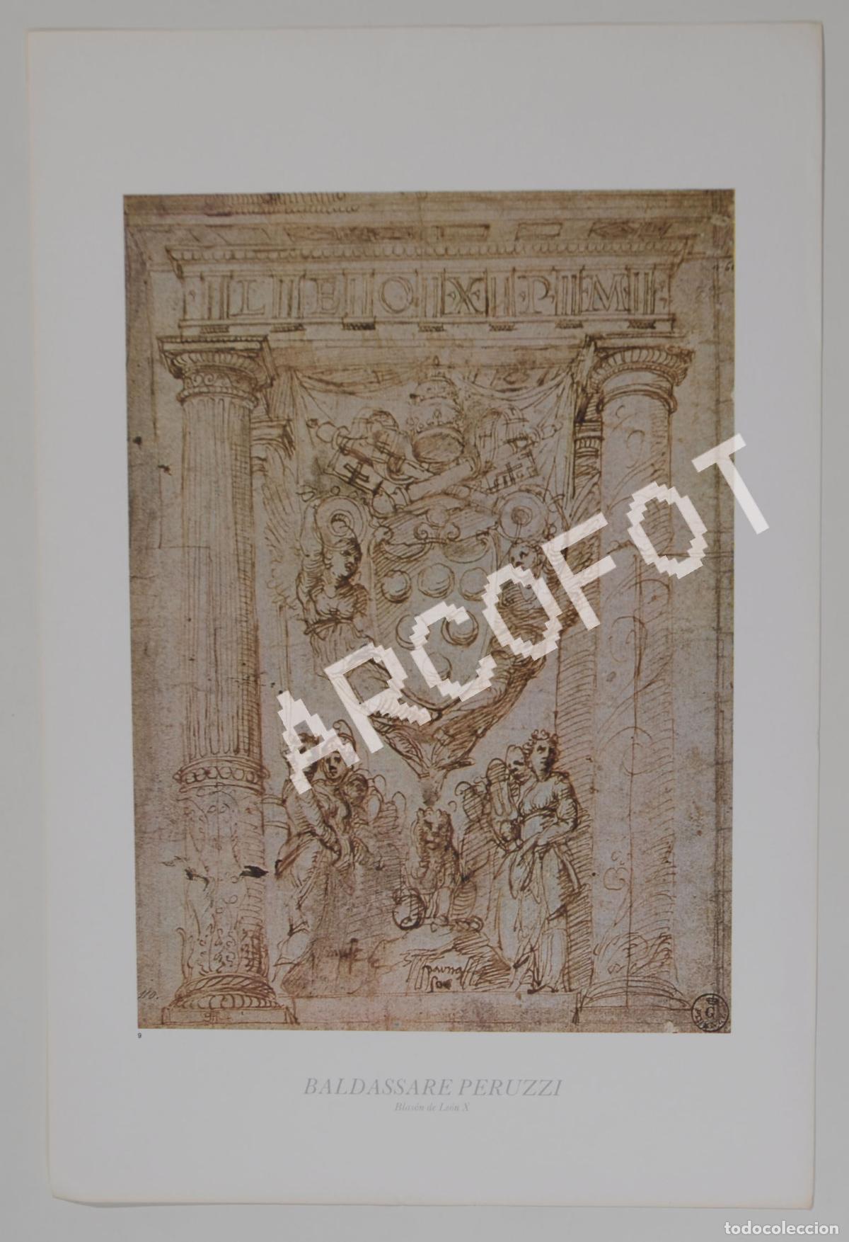 Otros objetos de arte: 1984 - n&ordm; 9 - BALDASSARE PERUZZI - BLAS&Oacute;N DE LE&Oacute;N X - Foto 1