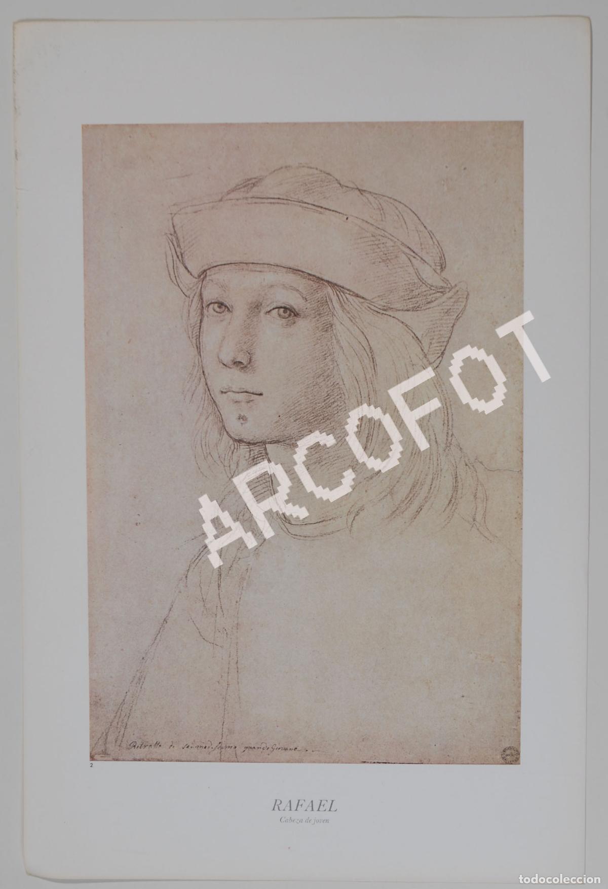 Otros objetos de arte: 1984 - n&ordm; 2 - RAFAEL - CABEZA DE JOVEN - Foto 1