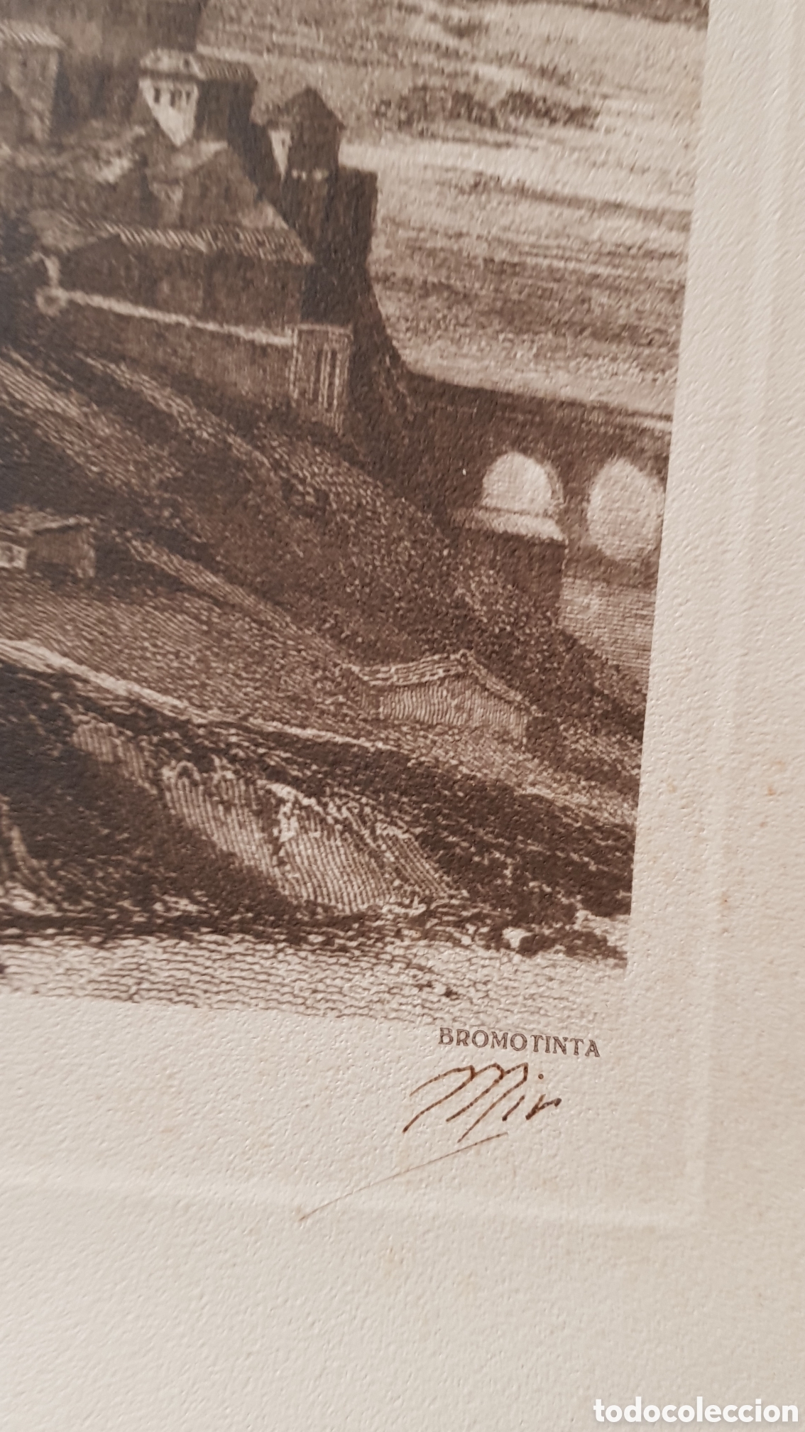 Otros objetos de arte: Palencia . Dibujo de david roberts - Foto 5