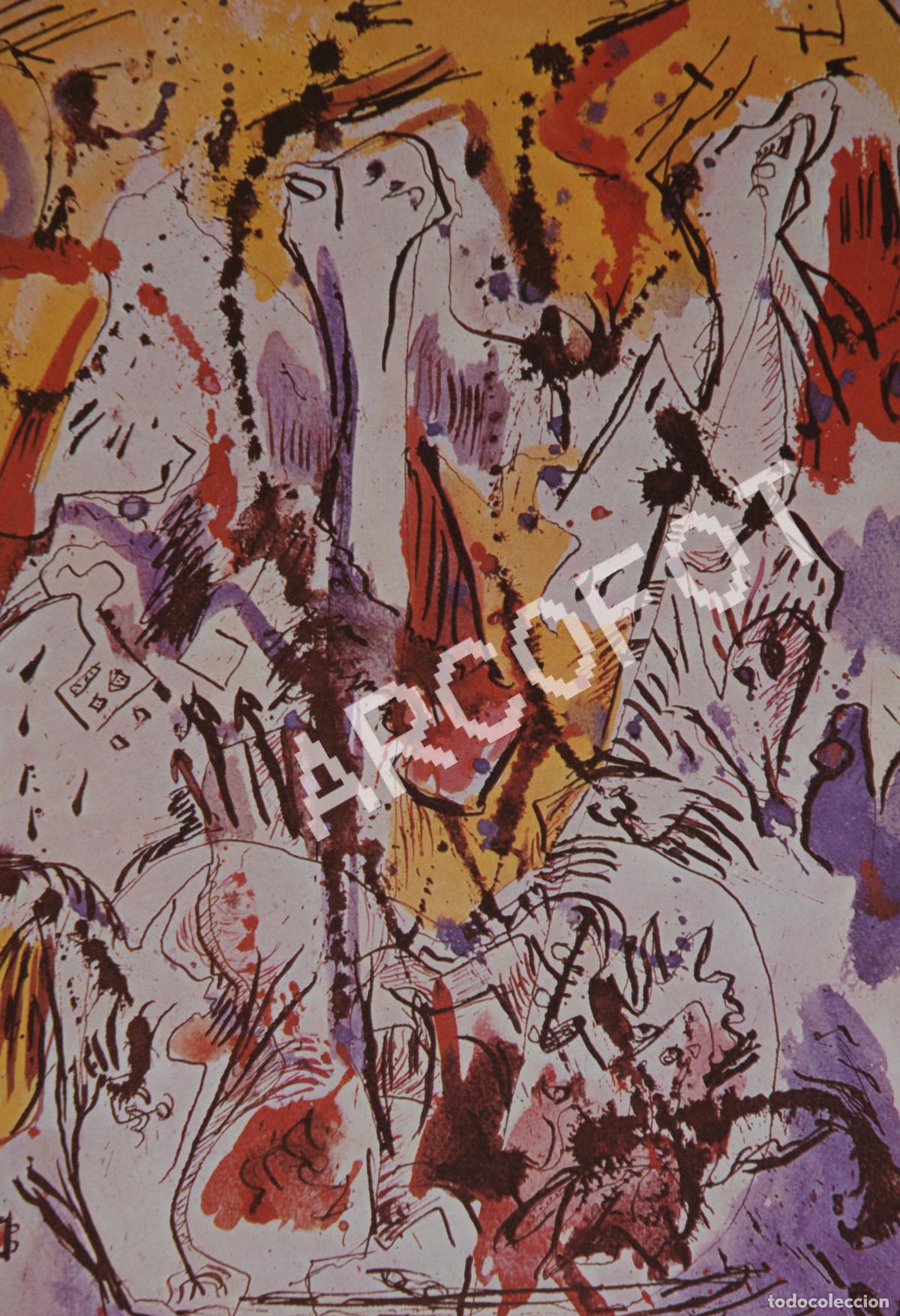 Otros objetos de arte: 1984 - n&ordm; 42 - JACKSON POLLOCK - DIBUJO - Foto 2