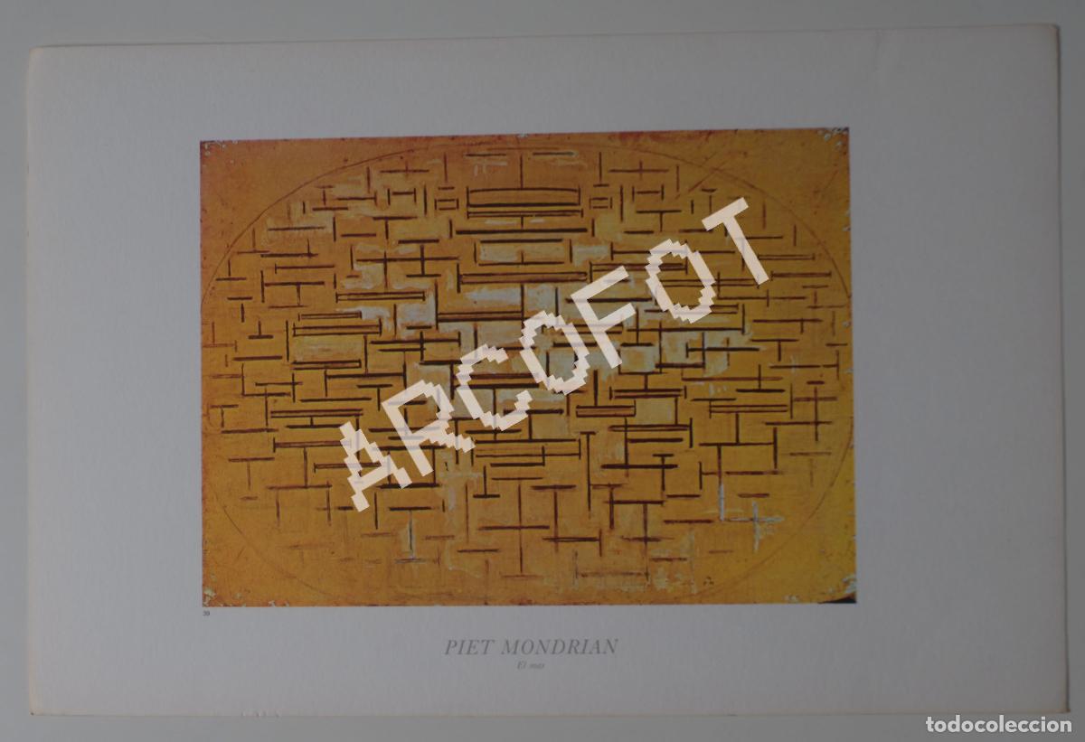 Otros objetos de arte: 1984 - n&ordm; 39 - PIET MONDRIAN - EL MAR - Foto 1