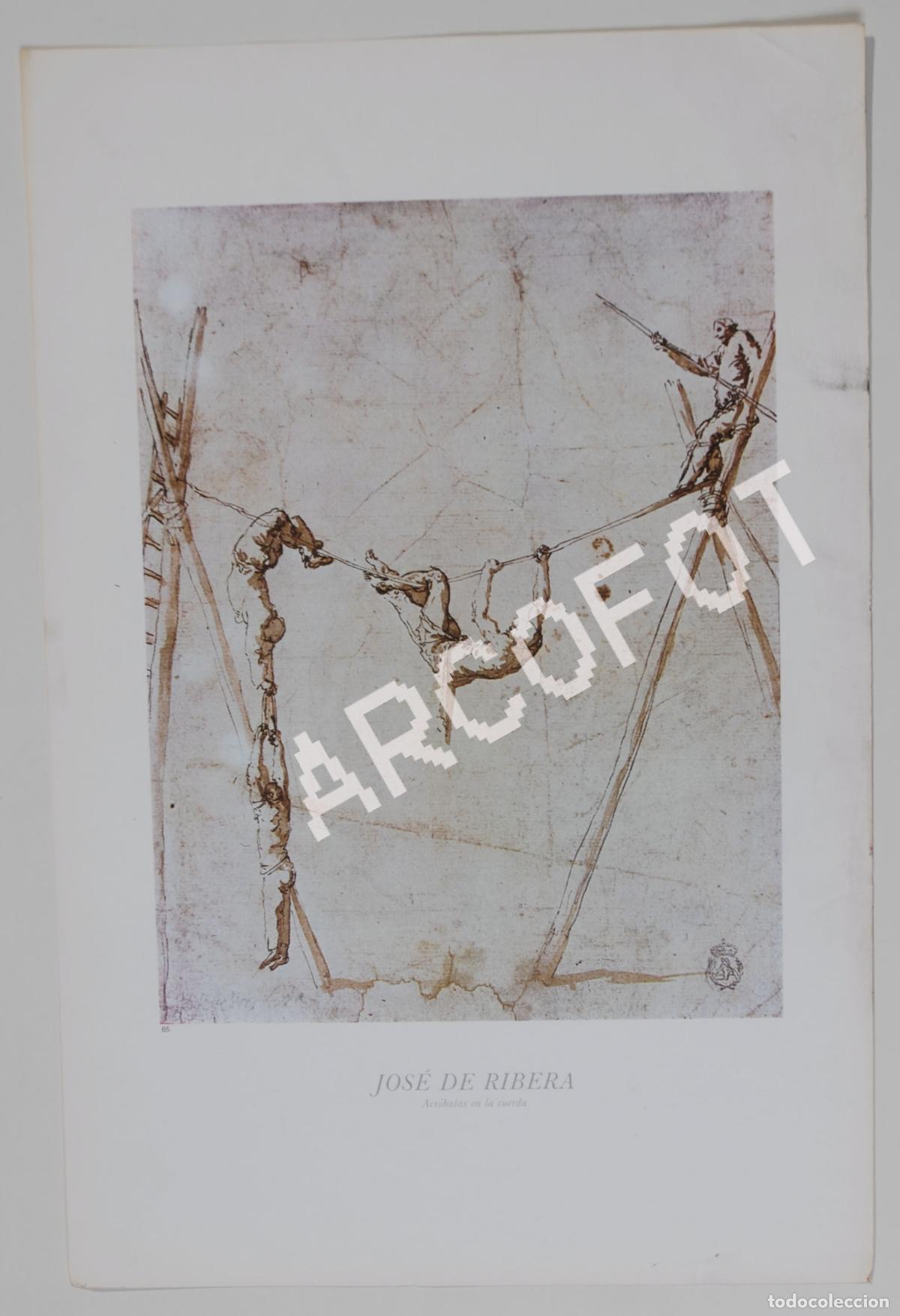 Otros objetos de arte: 1984 - n&ordm; 65 - JOS&Eacute; DE RIBERA - ACR&Oacute;BATAS EN LA CUERDA - Foto 1