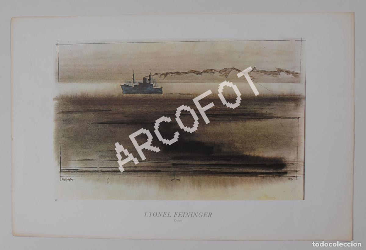 Otros objetos de arte: 1984 - n&ordm; 52 - LYONEL FEININGER - OSTSEE - Foto 1