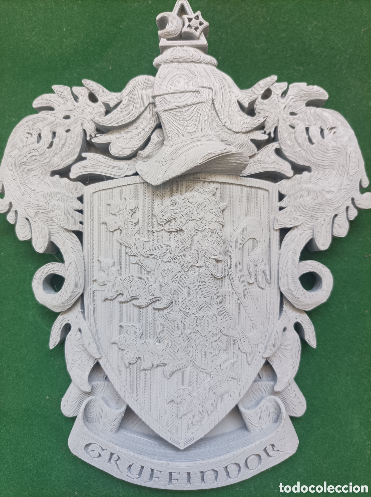 Otros objetos de arte: Cuadro en relieve casa Gryffindor Harry Potter 23x28cm - Foto 3