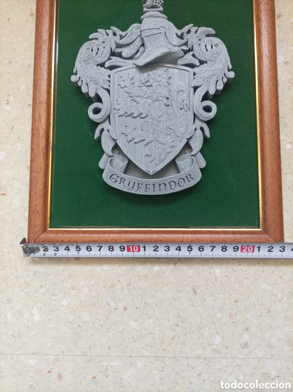 Otros objetos de arte: Cuadro en relieve casa Gryffindor Harry Potter 23x28cm - Foto 7