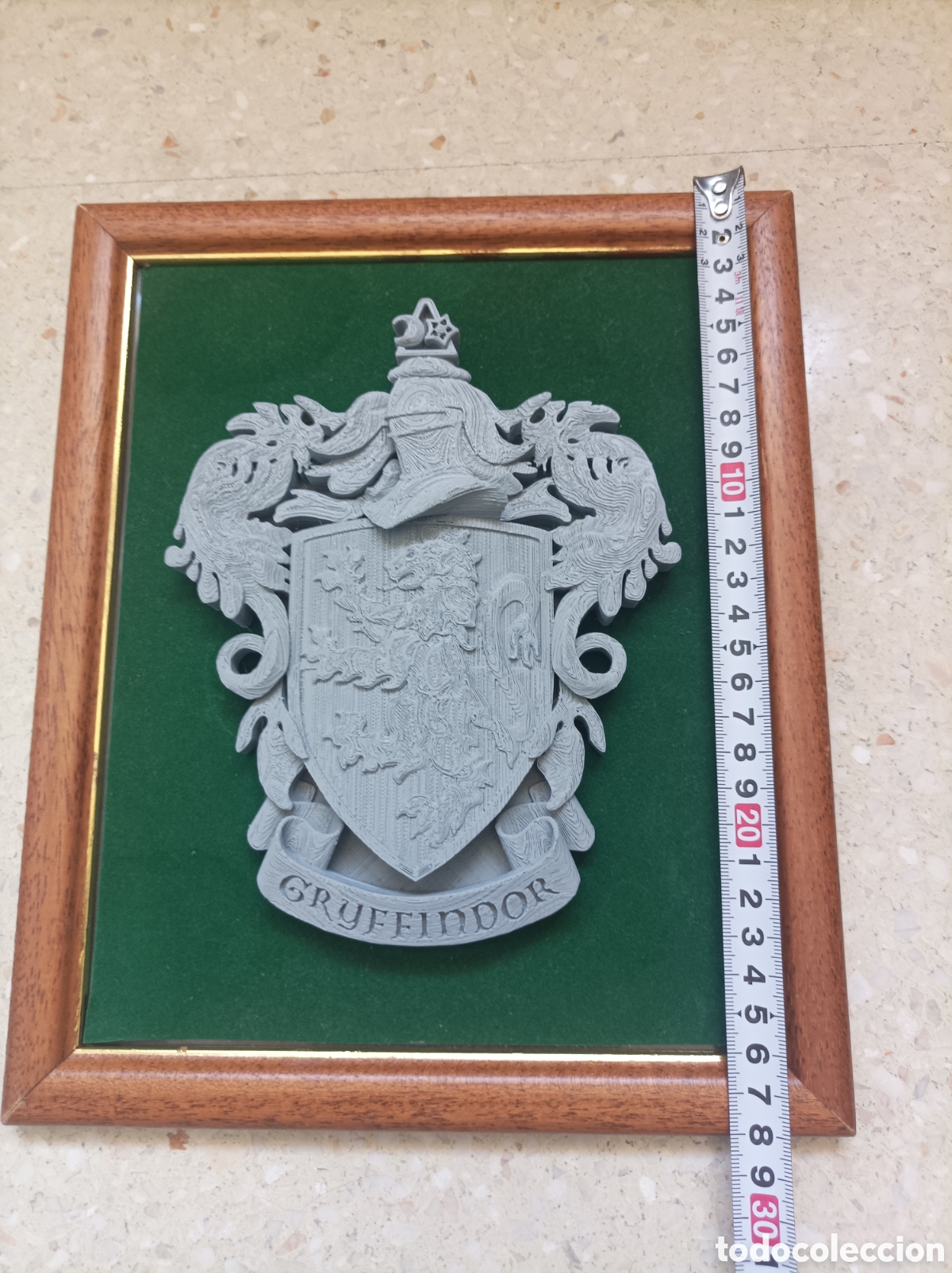 Otros objetos de arte: Cuadro en relieve casa Gryffindor Harry Potter 23x28cm - Foto 8