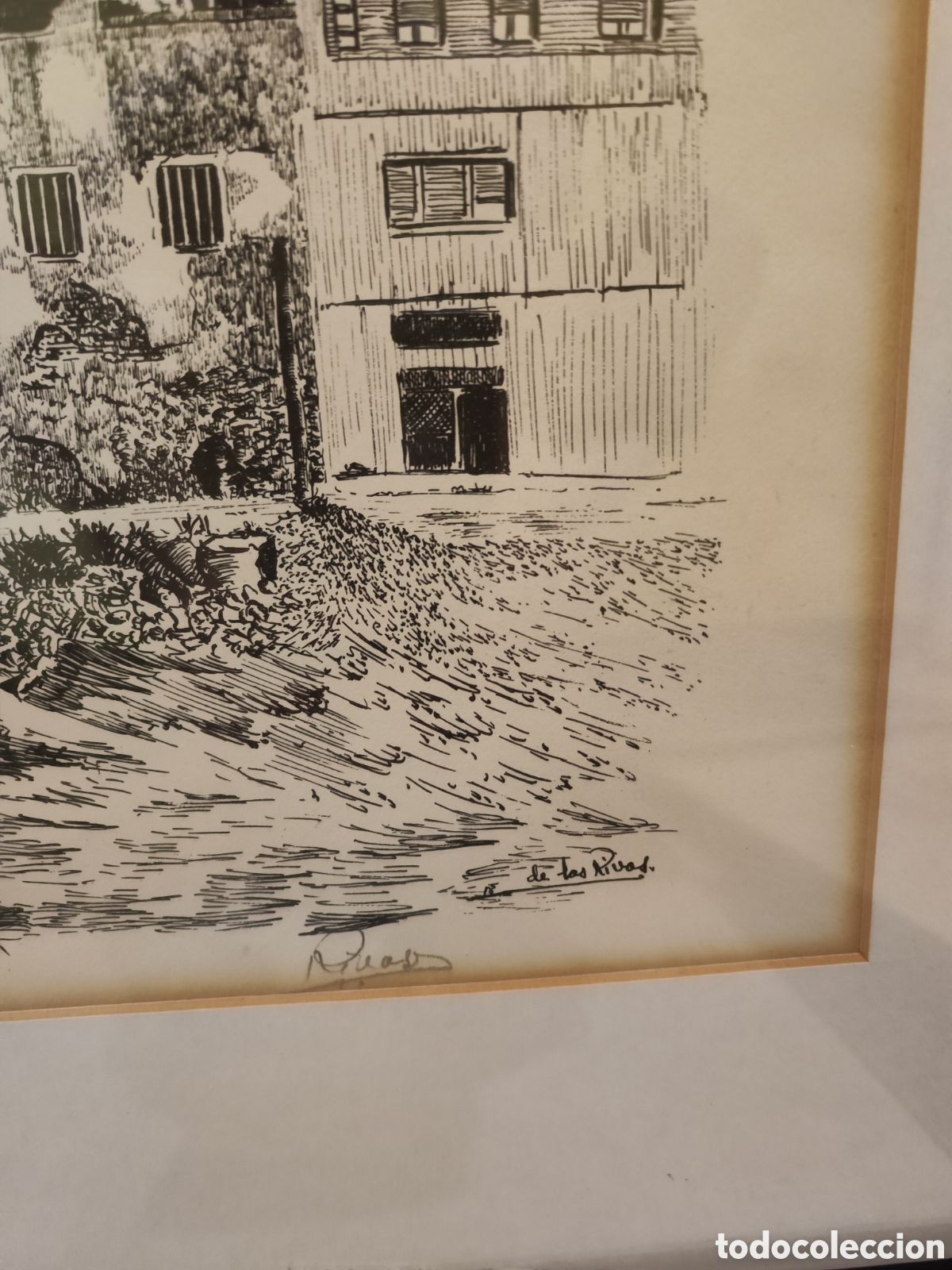 Otros objetos de arte: DE LAS RIVAS TINTAS 3 CUADROS - Foto 8