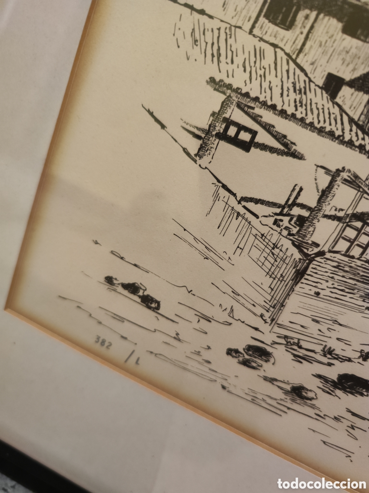Otros objetos de arte: DE LAS RIVAS TINTAS 3 CUADROS - Foto 9