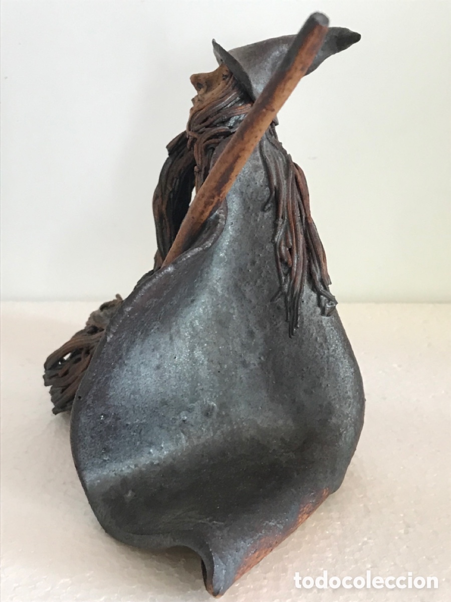 Otros objetos de arte: Bruja cer&aacute;mica - Foto 5
