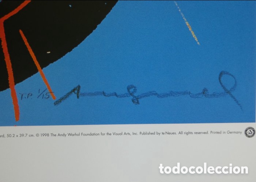 Otros objetos de arte: Andy warhol -nach dollar (80x60cm) - Foto 5