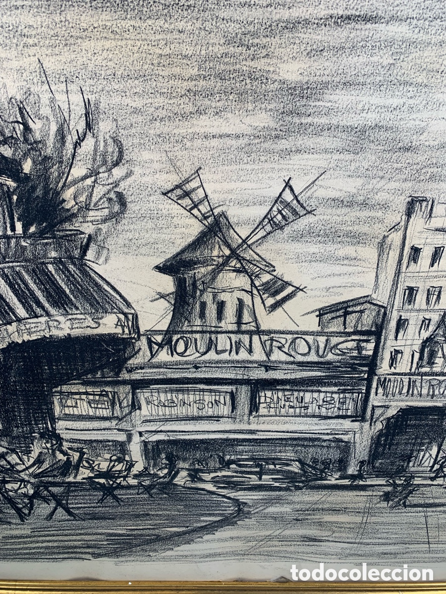 Otros objetos de arte: 01_ par&iacute;s Moulin Rouge - Foto 3