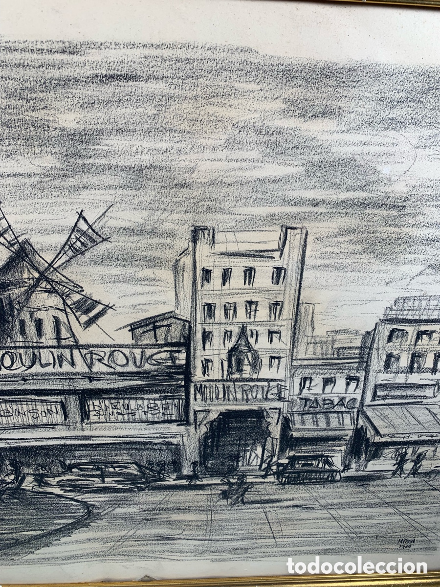 Otros objetos de arte: 01_ par&iacute;s Moulin Rouge - Foto 4
