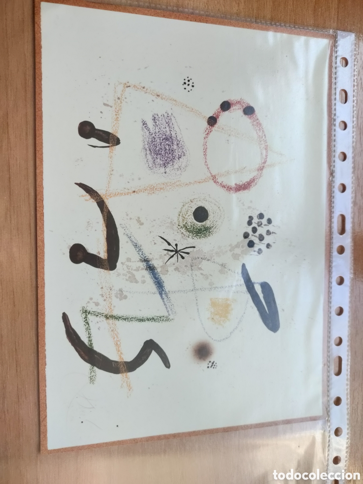 Otros objetos de arte: Joan Mir&oacute; fotograf&iacute;a obra - Foto 1