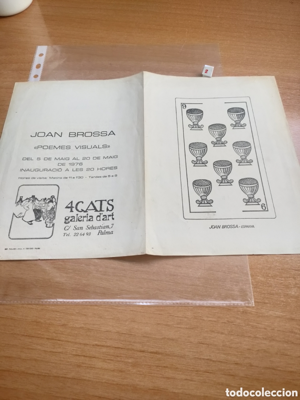 Otros objetos de arte: Joan Brossa Poemes visuals 1976 - Foto 1