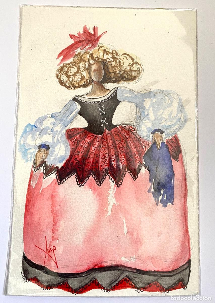 Otros objetos de arte: Lamina inspirada en las meninas de Velazquez. - Foto 1