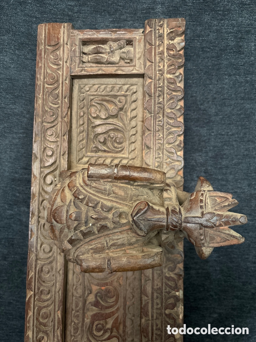 Otros objetos de arte: Madera tallada, India - Foto 2