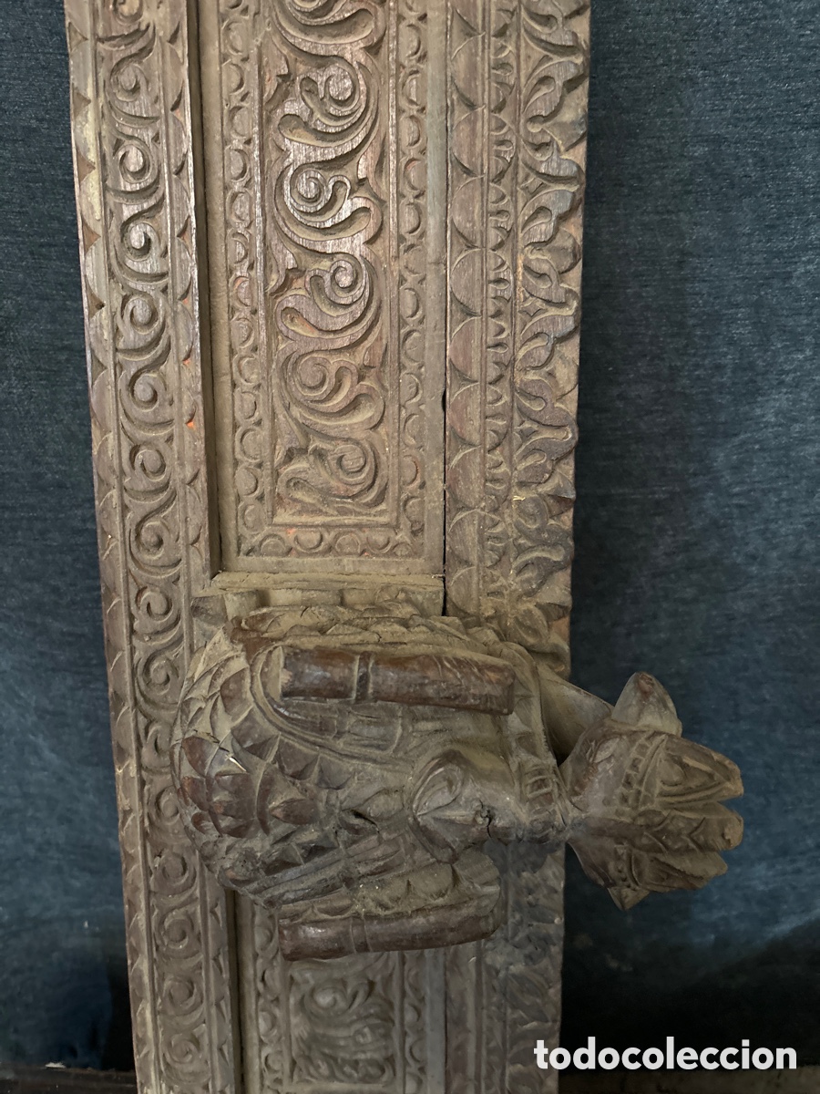 Otros objetos de arte: Madera tallada, India - Foto 7